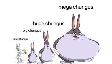 mega chungus|Big Chungus Is Among Us: The Large Rabbit Explained.